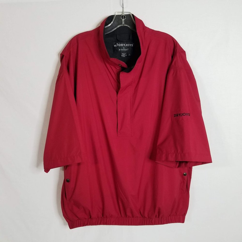 FootJoy Dryjoys 1/2 Zip Pullover Rain Golf Jacket